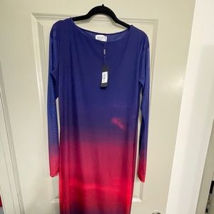 Brand New! WOODS BY JORDAN WOODS Body Con Dress 2xl